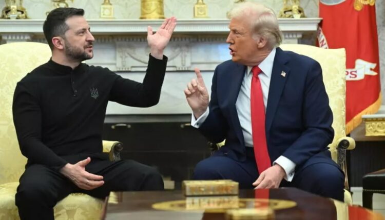 Zelenski, Trump'a yalakalık yapmak zorunda kaldı