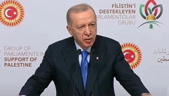 Cumhurbaşkanı Erdoğan: "İsrail bir cinnet halinde"