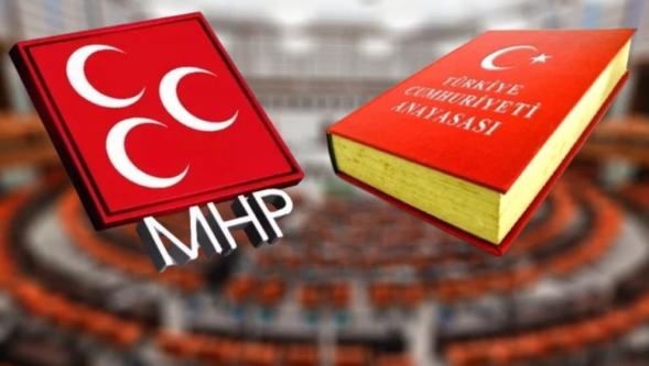 MHP'den yeni anayasa çağrısı: Daha fazla ertelenemez