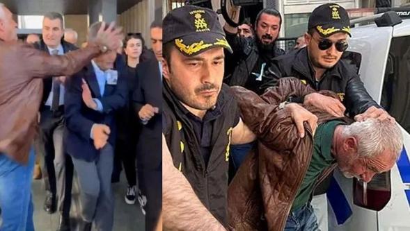 CHP Lideri Özel'e saldıran evlat katili cani tutuklandı