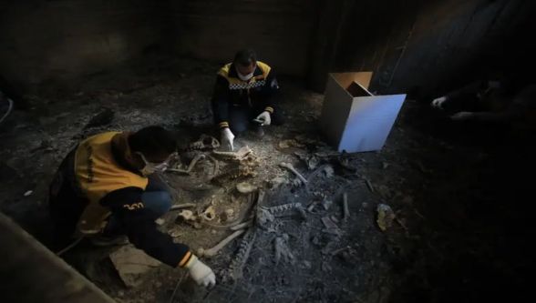 Suriye'deki toplu mezarlarda kimlik tespiti 'yıllar sürecek'