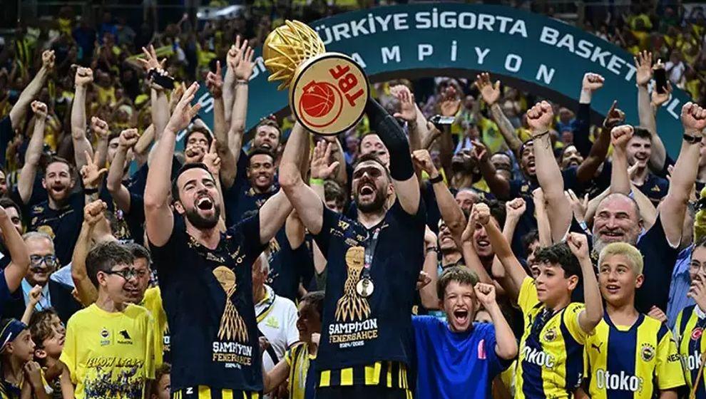 Basketbol Süper Ligi'nde şampiyon Fenerbahçe Beko