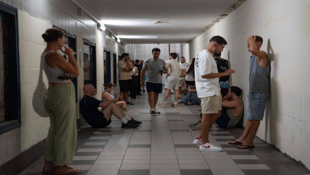 İsrailli aşırılık yanlıları Arapların sığınaklara girmesini bin 200 kez engelledi