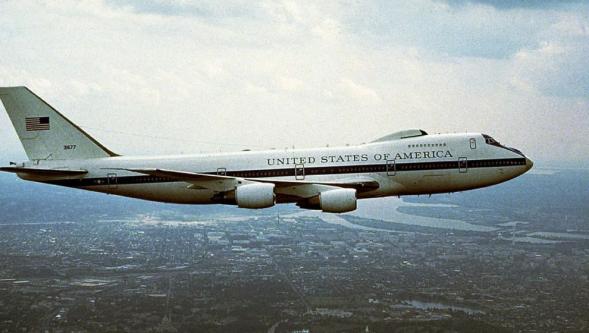 ABD'nin 'nükleer kıyamet uçağı' Washington'da konuşlandı