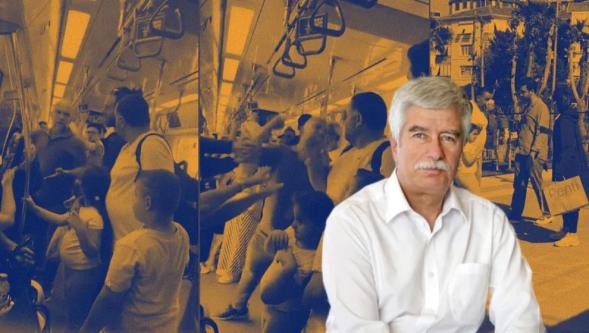 Bildirici'den ‘Marmaray'daki kavga' eleştirisi! ‘Çocuklarının gözü önünde' klişesi