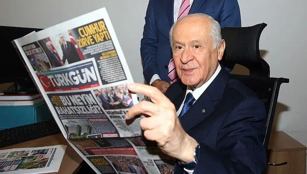 MHP'de 'Öcalan' ve 'kurucu önder' krizi mi? Bahçeli söyledi, gazete sansürledi!