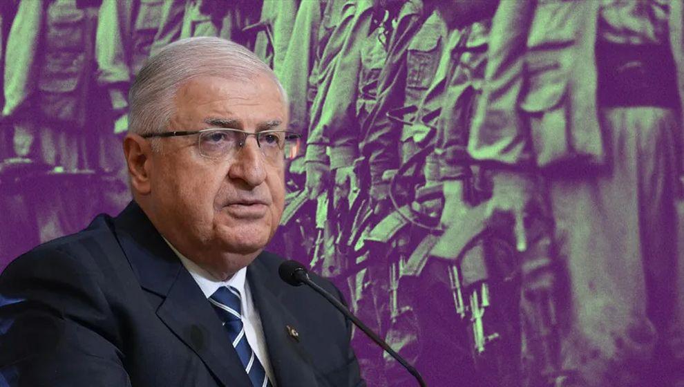 Milli Savunma Bakanı Güler'den PKK'ya dikkat çeken çağrı
