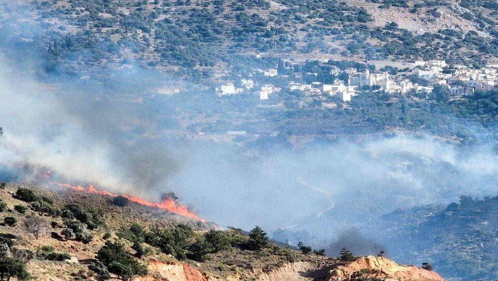 Sakız Adası yanıyor! Olağanüstü hal ilan edildi