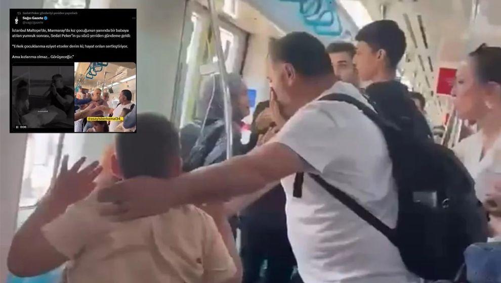 Sedat Peker'den Marmaray'da yumruk yiyen babaya 2,5 milyon lira