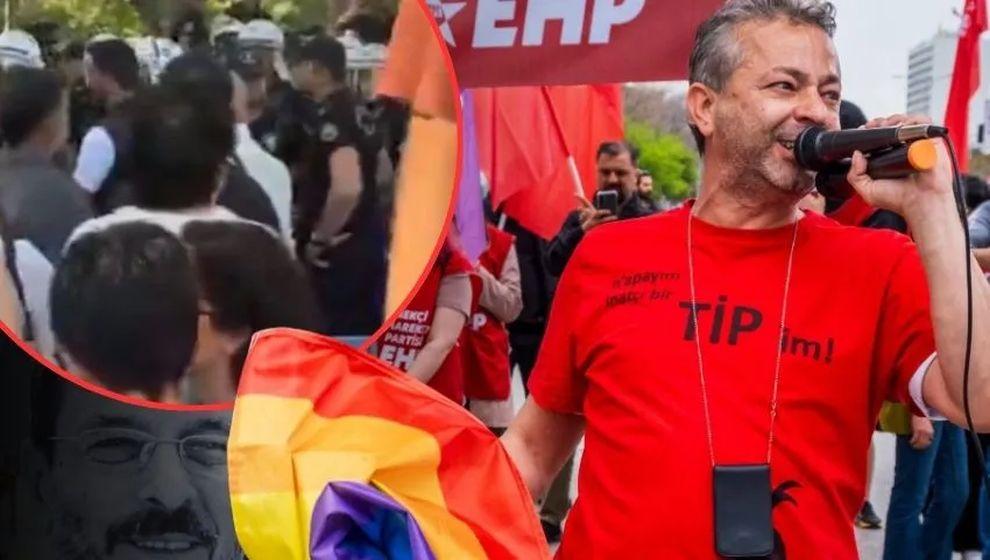 TİP'in etkinliğine polis müdahalesi, gazeteci Değirmenci de gözaltında