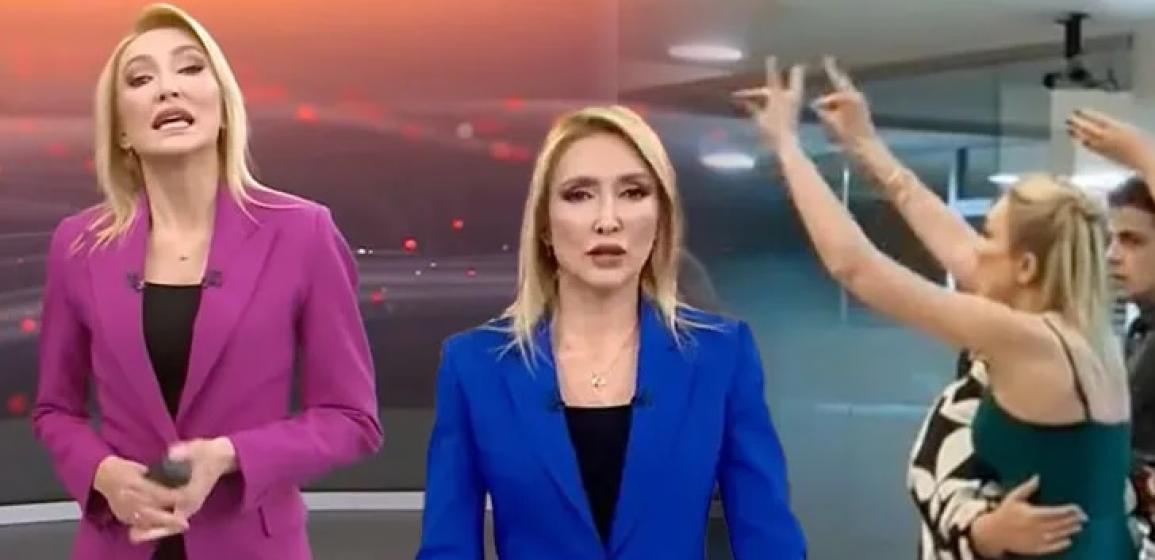 TRT spikerinin olaylı ödül gecesi! Yönetmene hakaret etti!