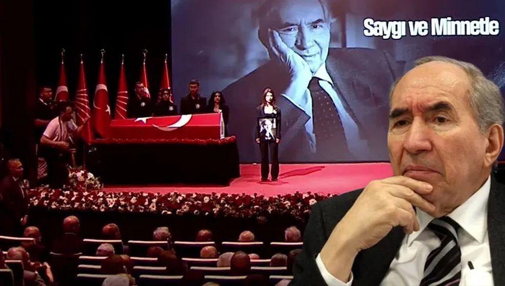 CHP eski lideri ve gazeteci Altan Öymen'e veda!