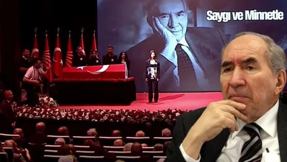 CHP eski lideri ve gazeteci Altan Öymen'e veda!