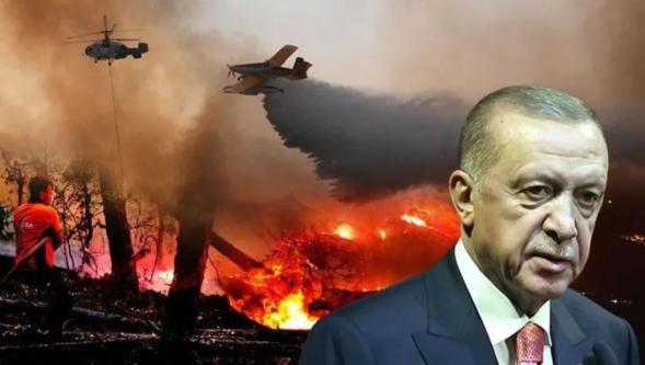 Cumhurbaşkanı Erdoğan: "Orman yangınlarıyla mücadele için teyakkuz halindeyiz"