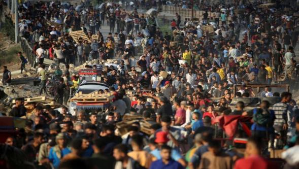 Filistinliler yardım kuyruğunda katlediliyor: “Kıyamet günü gibi”