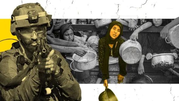 Gazze'de açlık: 'Bir torba un için ölmeye razıyım'
