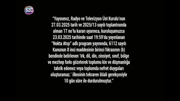 Sözcü TV yayını 10 gün durduruldu: Kanal yöneticileri RTÜK'ün cezası hakkında ne diyor?