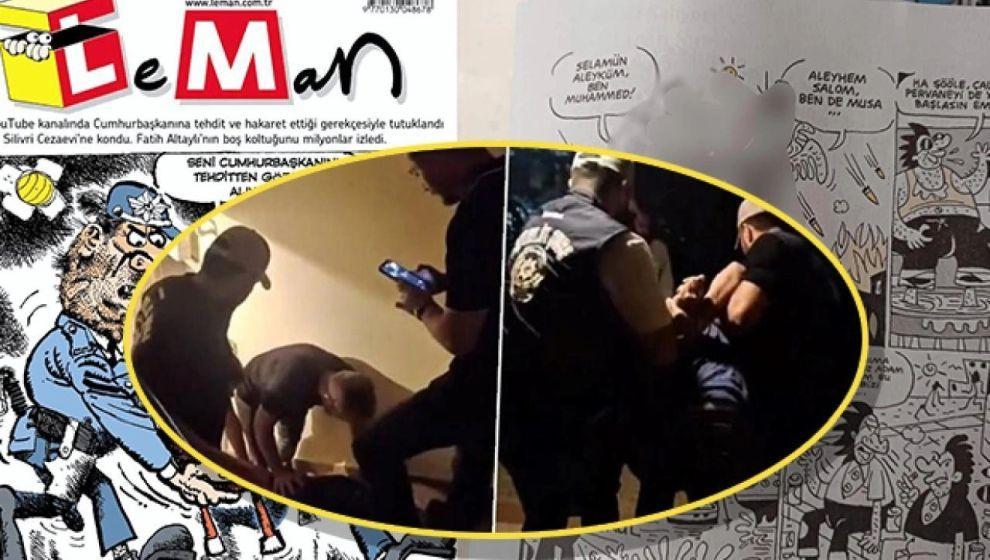 Leman dergisi soruşturmasında dört kişi tutuklandı