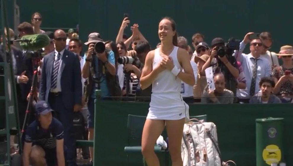 75 Yıl sonra bir ilk... Zeynep Sönmez, Wimbledon'da üçüncü turda