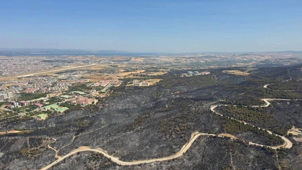 Çanakkale'deki orman yangınları tamamen kontrol altına alındı: 