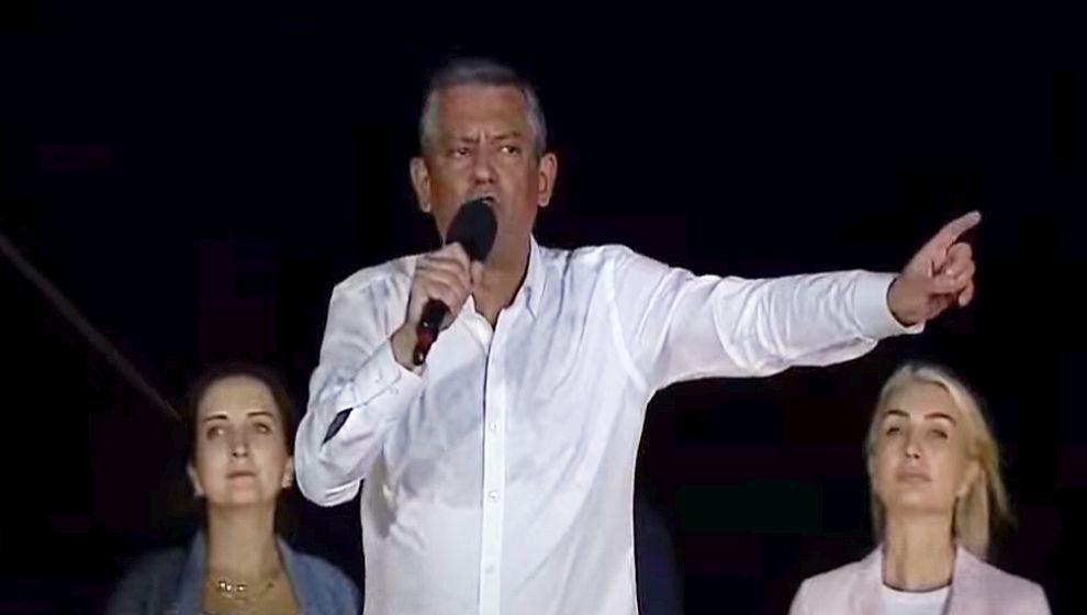CHP lideri Özgür Özel: 