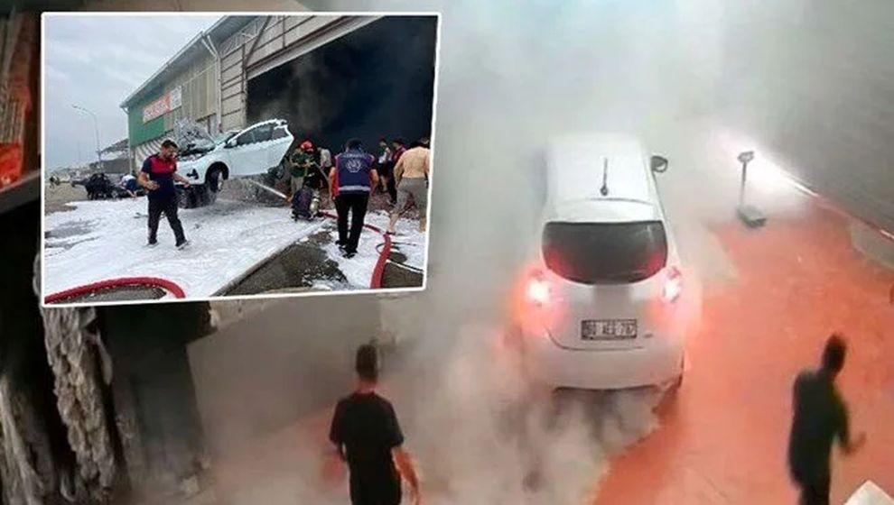 Elektrikli araçlarda yangın riski: Su ya da köpük işe yaramıyor