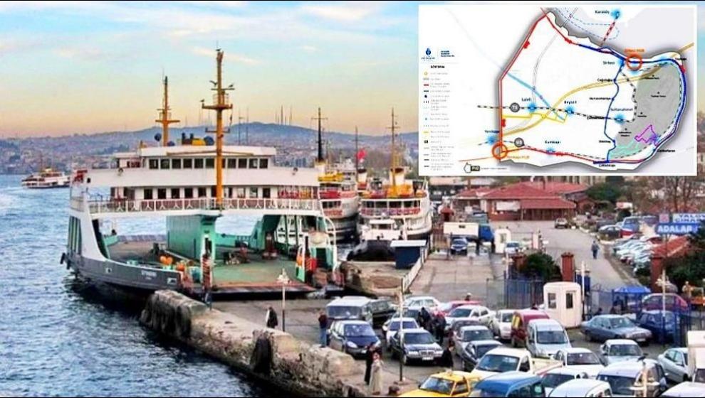 İstanbul'da yeni proje: Sirkeci-Harem arabalı vapur hattı taşınıyor!