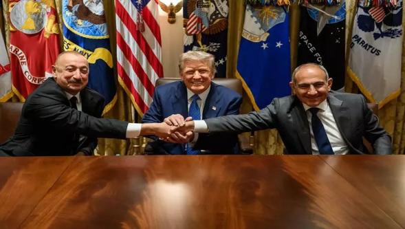 Trump Azerbaycan ve Ermenistan'ı barıştırdı, Zengezur'u aldı