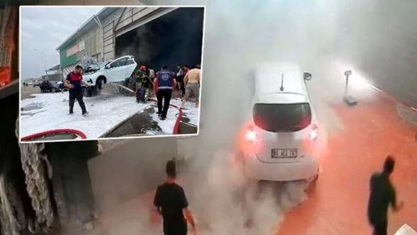 Elektrikli araçlarda yangın riski: Su ya da köpük işe yaramıyor