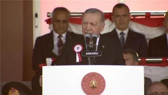 Erdoğan: "Türk Silahlı Kuvvetlerinde zafiyet bekleyenlerin hepsini hüsrana uğrattık"
