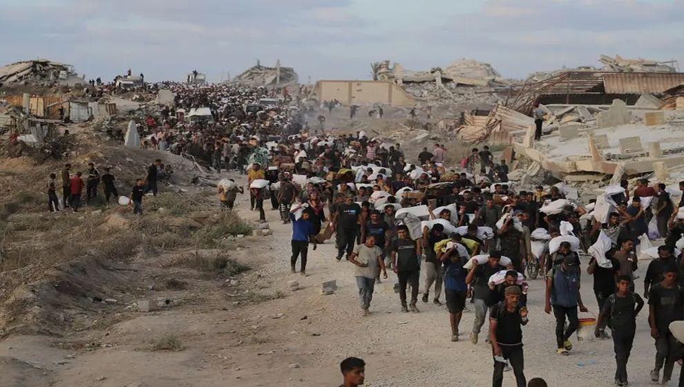 Soykırımcı İsrail Gazze Şehri'ni işgal planına başladı: 1 Milyondan fazla Filistinli şehri terk etmeye çalışıyor...