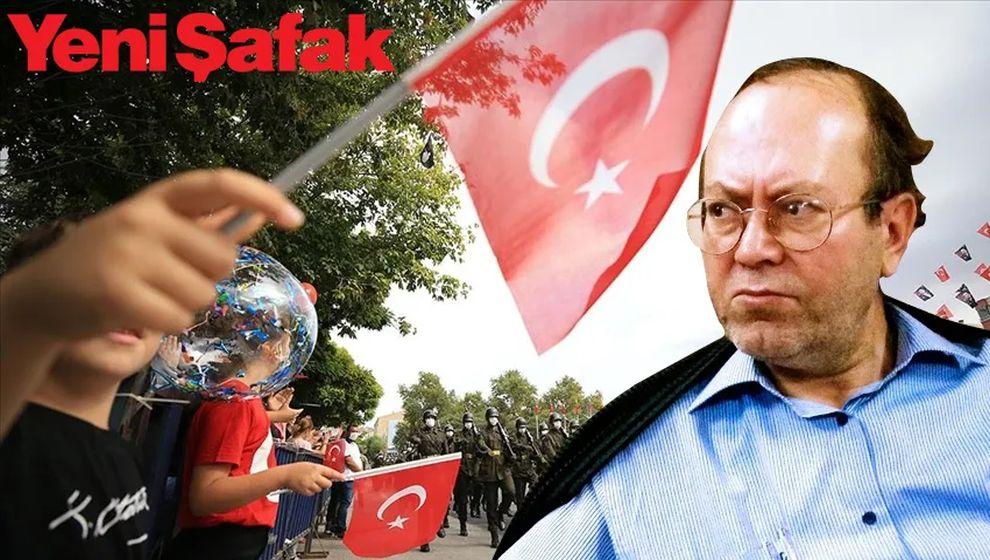 Yeni Şafak yazarı 30 Ağustos'ta laikliği hedef aldı: 'Özgürlük olduğunu söyleyen ya salaktır ya da asalak!'