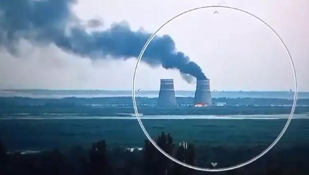 Zaporijya Nükleer Santrali'nde patlama sesleri