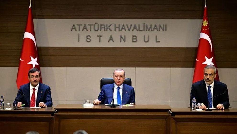 Erdoğan'ın ABD temasları başladı: Beyaz Saray'da Trump'la görüşecek