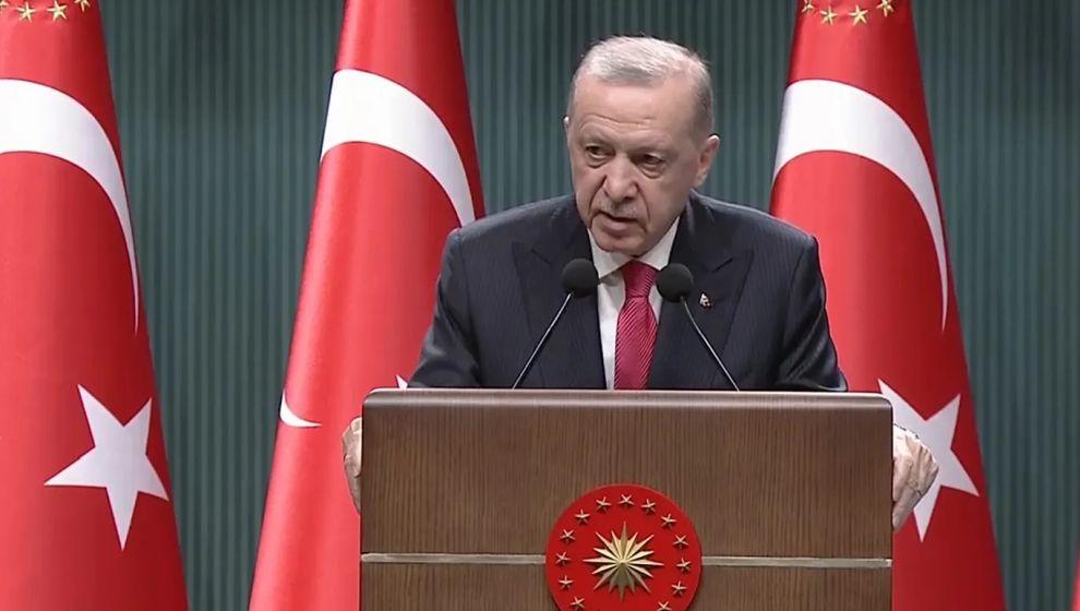 Erdoğan'dan Kıbrıs mesajı: 