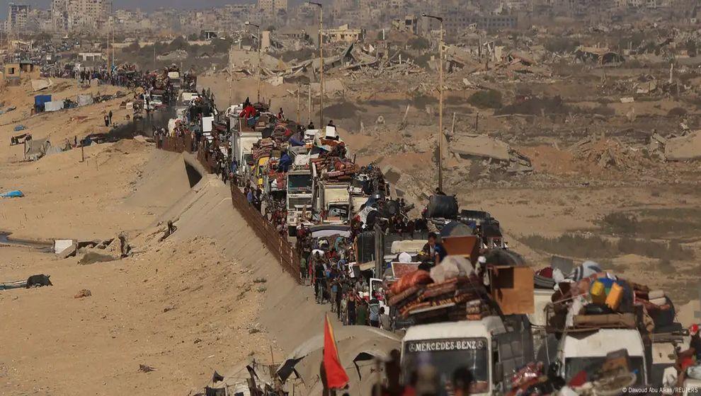 İsrail basını: 640 bin Filistinli Gazze şehrini terk etti