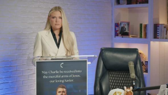 Charlie Kirk'ün eşi konuştu: 'Çığlığım savaş çığlığı gibi tüm dünyada yankılanacak'
