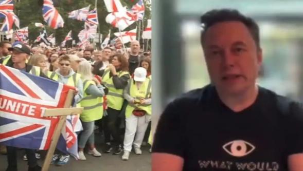 Elon Musk'tan İngiliz aşırı sağına destek: "Hükümetin değişmesi gerekiyor"