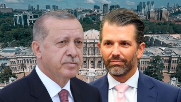 Trump'ın oğlunun İstanbul'da Erdoğan'la gizli görüşme yaptığı doğrulandı