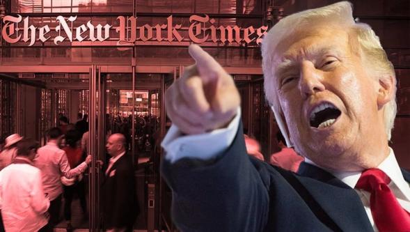 Trump'tan The New York Times gazetesine 15 milyar dolarlık dava