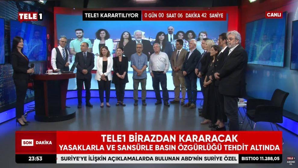 TELE1 ekranı RTÜK tarafından karartıldı