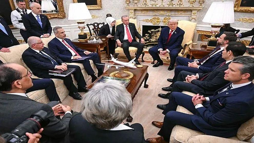 Beyaz Saray'da kritik zirve... ABD Başkanı Trump: 