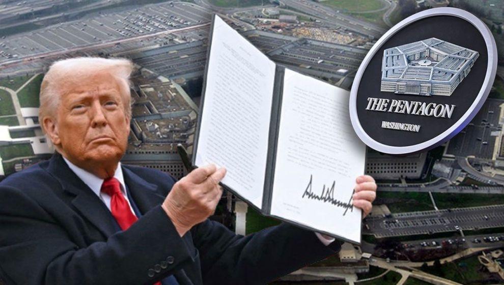 Trump, Pentagon'un adını Savaş Bakanlığı olarak değiştiriyor