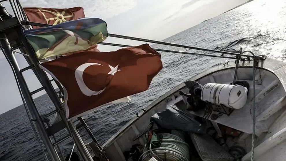 Türk İHA'ları Sumud Filosu'nun üstünde uçuyor