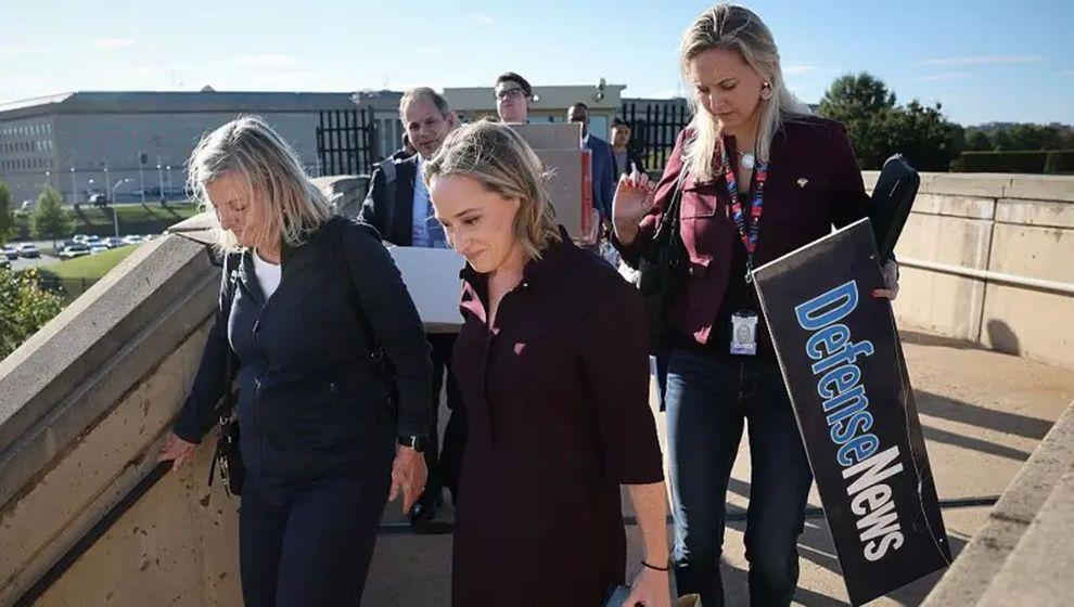 ABD medyası Pentagon'un kısıtlamalarını reddetti, gazeteciler bakanlığı terk etti