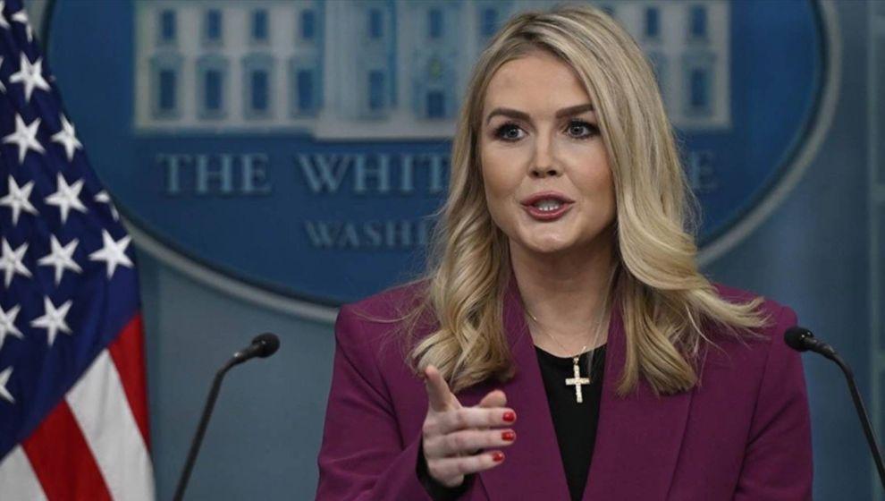 Beyaz Saray Sözcüsü Karoline Leavitt'ten 'Annen seçti' açıklaması