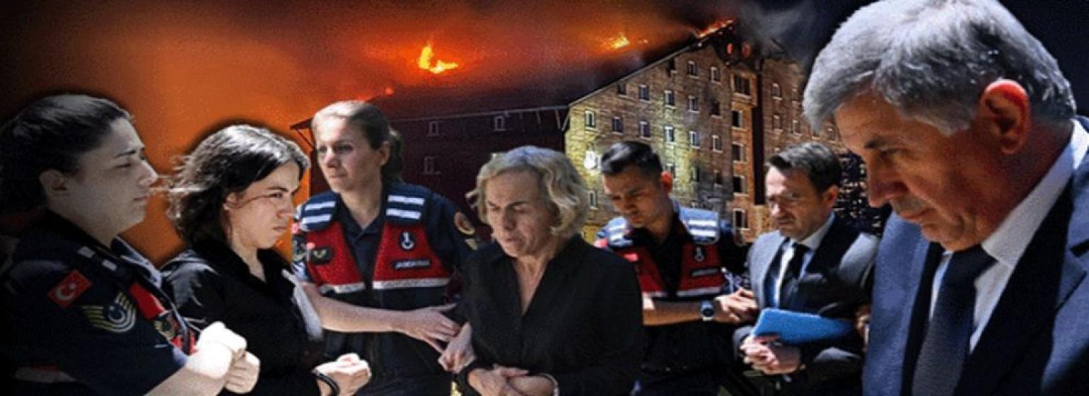Grand Kartal Otel yangını davasında karar: 11 sanığa 34 kez müebbet hapis
