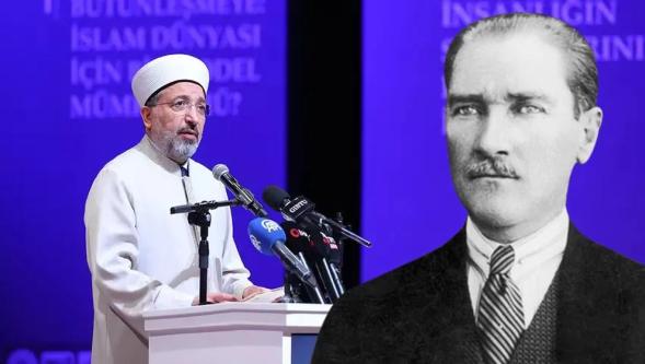 Diyanet'teki yeni dönemde ilk 29 Ekim mesajı: 'Atatürk' detayı dikkati çekti
