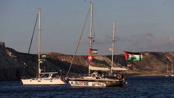 Küresel Sumud Filosu: "İsrail ordusu müdahale etmeye çalışıyor, İHA hareketliliği arttı"