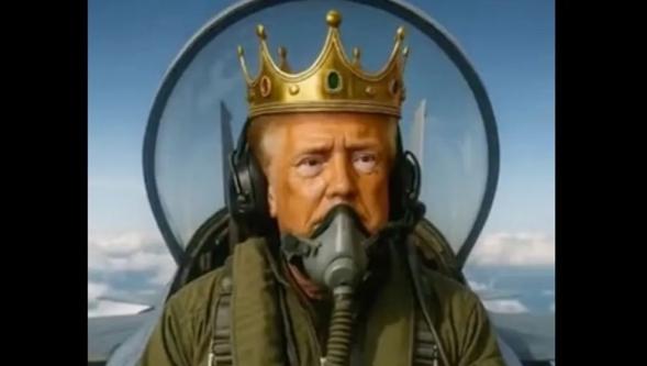 Trump'tan protestoculara “dışkı fırlattığı” yapay zeka videosu